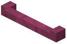 Crimson Curtain Rod