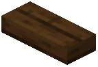Dark Oak Planks Parapet