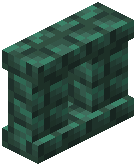 Dark Prismarine Brick Arrow Slit