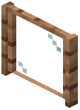 Jungle Planks Pane Window