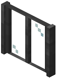 Rectangle Metal Window