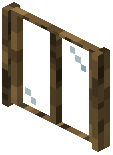 Rectangle Oak Window