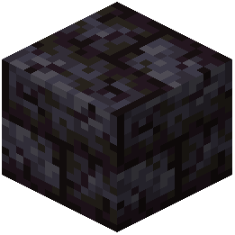 Cracked Polished Blackstone Bricks