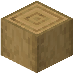 Stripped Oak Log