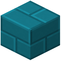 Cyan Concrete Bricks