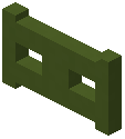 Green Concrete Fence Gate