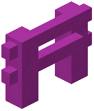 Magenta Concrete Fence