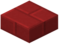 Red Concrete Brick Slab
