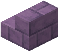 Magenta Kaolin Brick Stairs