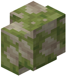 Mossy Cobbled Travertine Wall