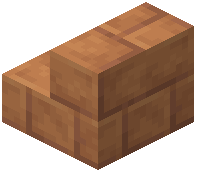 Orange Kaolin Brick Stairs