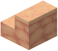 Pink Sandstone Stairs