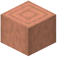 Stripped Coconut Log