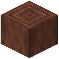 Stripped Sugi Log