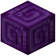 Purple Stained Redstone Lamp