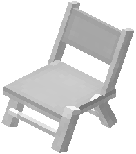 White Folding Chair