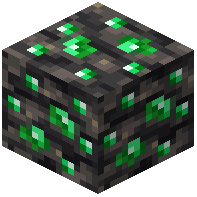 Blackslag Emerald Ore