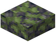 Mossy Cobbled Basalt Slab