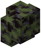 Mossy Cobbled Blackstone Wall
