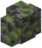 Mossy Cobbled Deepslate Wall
