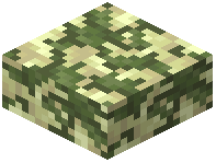 Mossy Cobbled End Stone Slab