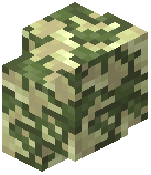 Mossy Cobbled End Stone Wall