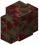 Mossy Cobbled Netherrack Wall