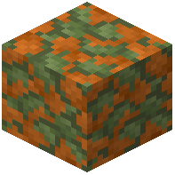 Mossy Cobbled Red Sandstone