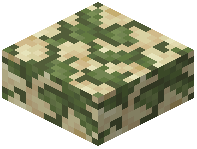 Mossy Cobbled Sandstone Slab