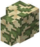 Mossy Cobbled Sandstone Wall