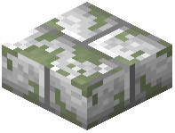 Mossy Diorite Brick Slab