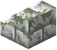 Mossy Diorite Brick Stairs