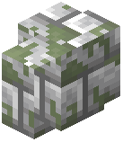 Mossy Diorite Brick Wall