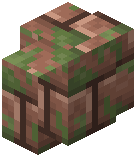 Mossy Granite Brick Wall