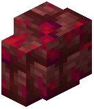 Mossy Netherrack Brick Wall