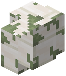 Mossy Quartz Brick Wall