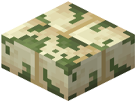 Mossy Sandstone Brick Slab