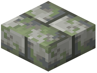 Mossy Tuff Brick Slab