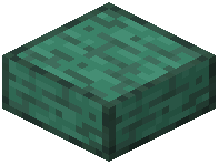 Polished Dark Prismarine Slab