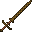 Wooden Flame-Bladed Sword