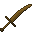 Wooden Kriegsmesser